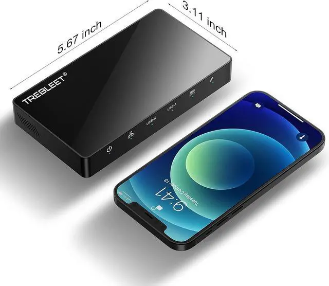 Alt view image 3 of 5 - Mini Dock Station, 8 in 1 USB4 Hub and SSD Enclosure, Compatible with Thunderbolt 3, Thunderbolt 4, 40Gbps to NVME M.2 2280 Hard Drive, 60W PD Charging for Mac Book and Windows OS