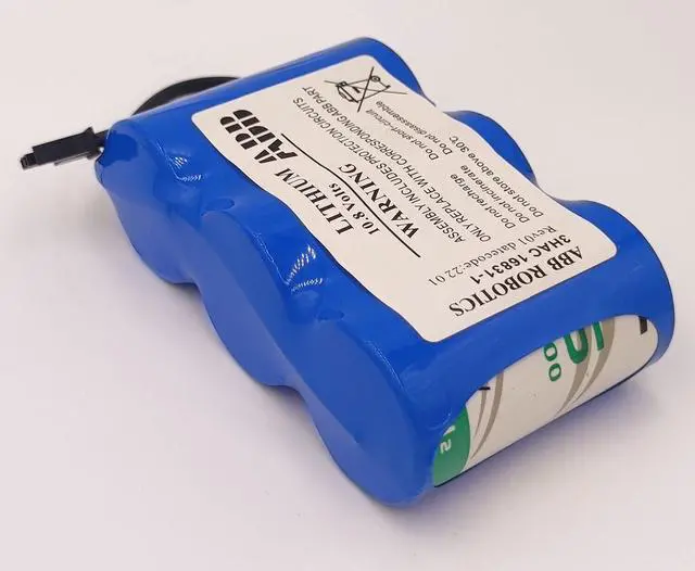 Alt view image 4 of 5 - zoyfayl 3HAC16831-1 10.8V 1700mAh ABB Battery for ABB Robotics CPU 3HAC16831-1 Battery (1 Pack)