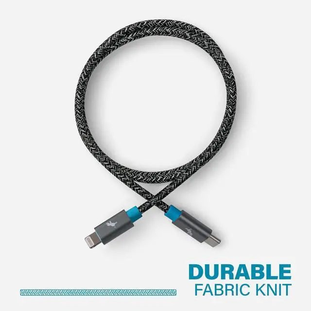 Alt view image 5 of 5 - Nimble USB C to Lightning Cable 3M/10FT [Apple MFi Certified] iPhone Cable Type C iPhone Charger Fast Charging Compatible with iPhone 14 13 12 11 Pro Max X XR 8 7 6Plus SE iPad Airpod