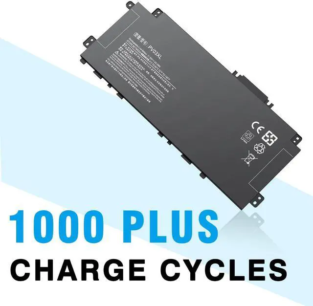 Alt view image 3 of 5 - CSEXCEL PV03XL HSTNN-LB8S Laptop Battery Compatible with HP Pavilion x360 13-BB 13-BB0000 14-DV 14-DK 14-DW 14M-DW 14-dv0xxx 14m-dw0xxx 14M-DW0023DX L83393-005 Series L83388-421 M01144-005 L83393-005