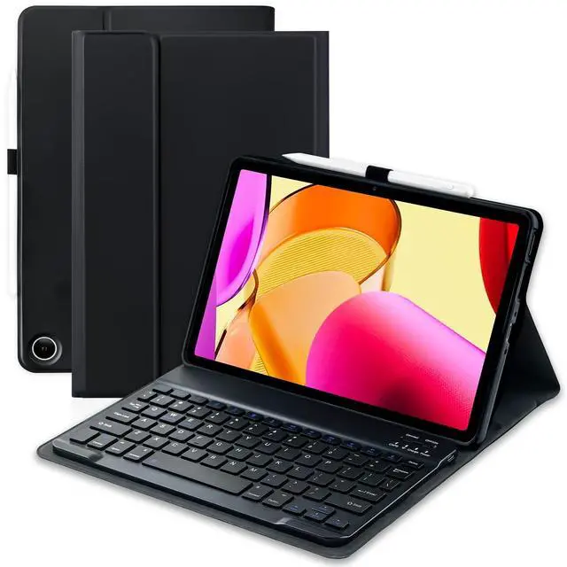 Main image of XCHYTECHER Keyboard Case for Amazon Fire Max 11 11.0-inch (13th Generation,2023 Release),Detachable Type-C Charging Port Keyboard Magnetic Case with Pen Holder fit Max 11 Tablet (Black+Black)