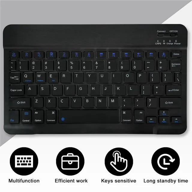 Alt view image 5 of 5 - XCHYTECHER Keyboard Case for Amazon Fire Max 11 11.0-inch (13th Generation,2023 Release),Detachable Type-C Charging Port Keyboard Magnetic Case with Pen Holder fit Max 11 Tablet (Black+Black)
