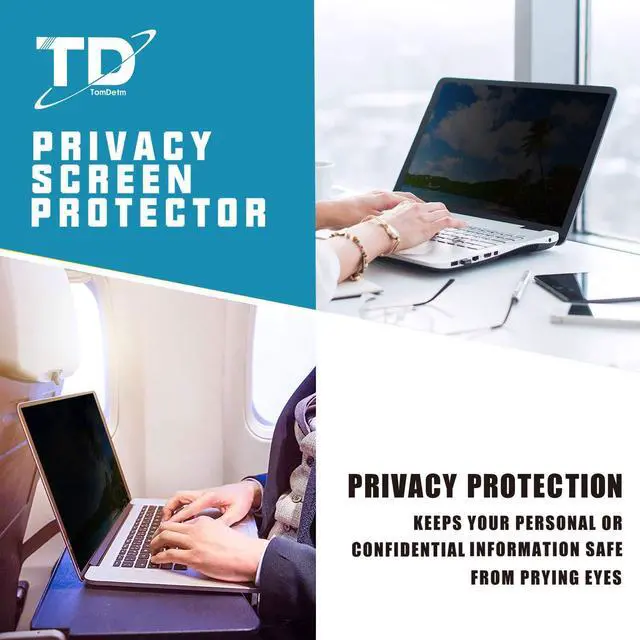 Alt view image 5 of 5 - TomDetm 11.6 Inch Privacy Screen for Laptop Eye Protection Anti Glare Blue Light Laptop Privacy Shield Screen 11.6 Inch 16:9 Aspect Ratio