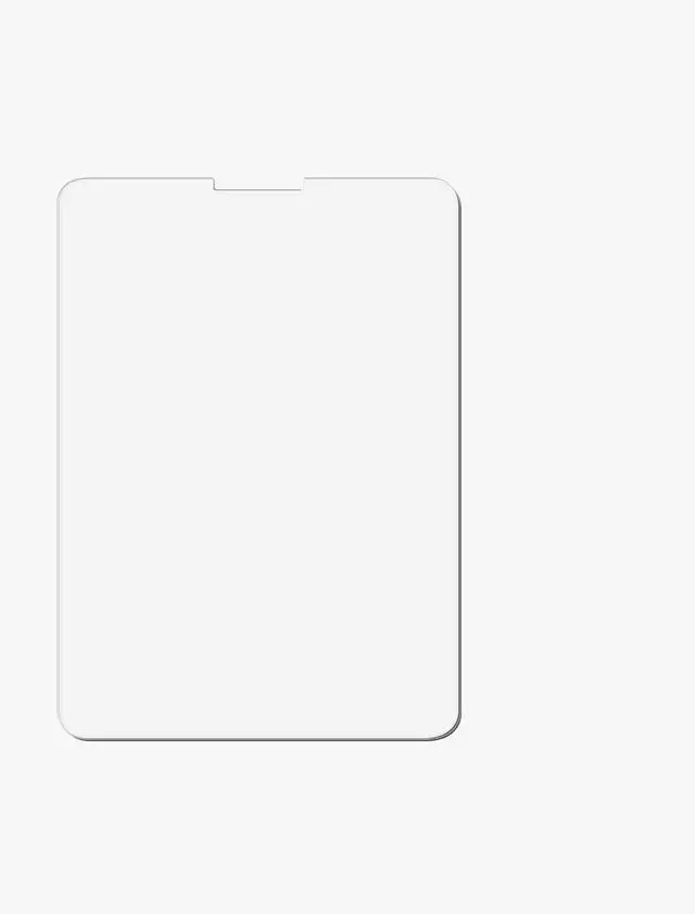 Alt view image 2 of 5 - UNIQ iPad Pro 11" Tempered Glass (4th Generation) | OPTIX Matte Screen Protector