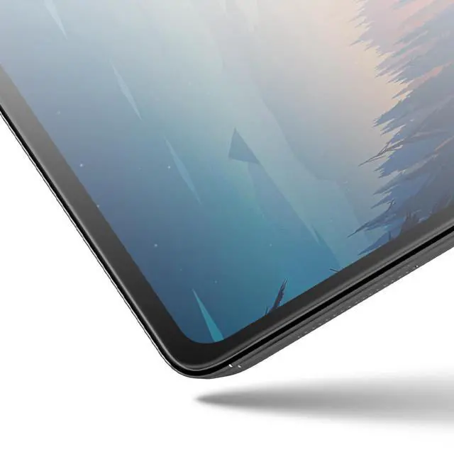 Alt view image 5 of 5 - UNIQ iPad Pro 11" Tempered Glass (4th Generation) | OPTIX Matte Screen Protector