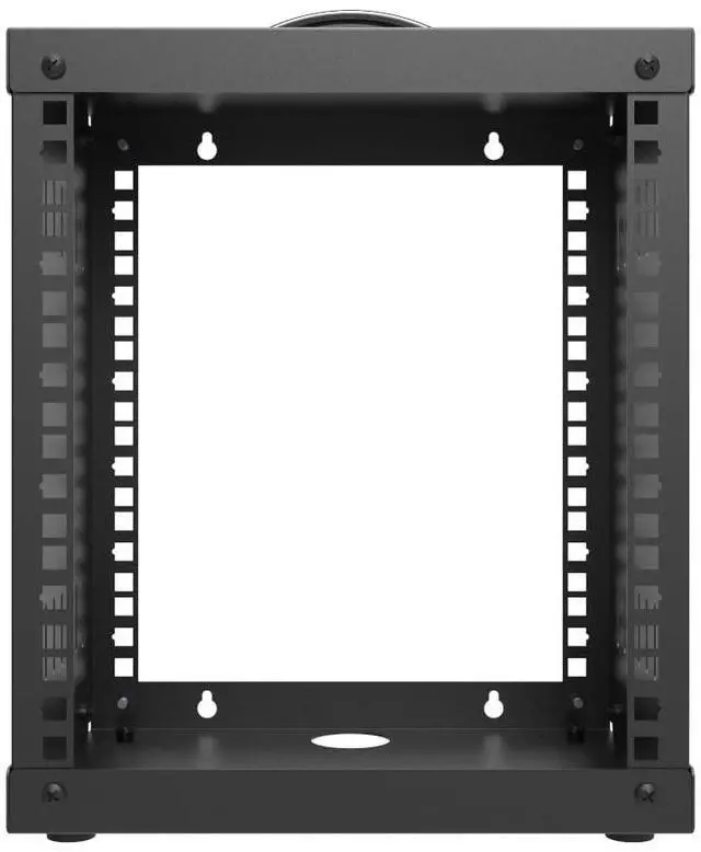 Alt view image 4 of 5 - QiaoYoubang 6U Small Network Cabinet-10 inch Server Rack for 10 Server, Network, Audio and Video Equipments at Home or Office (6U)