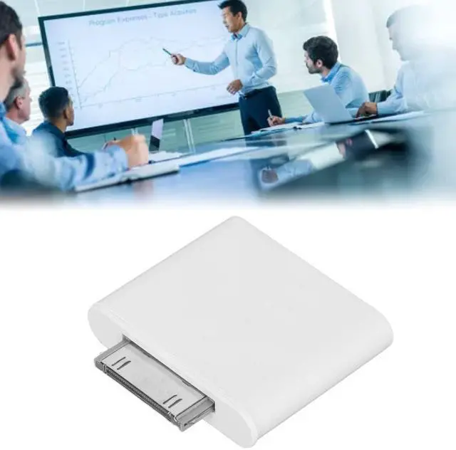 Alt view image 5 of 5 - VBESTLIFE 30 Pin Bluetooth Adapter Receiver, Bluetooth Transmitter Plug and Play & Automatic Compatible with iOS Pod and Other 30 Pin Dock Speakers (White)