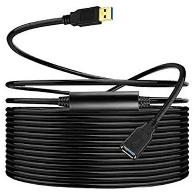 Alt view image 2 of 5 - cablecc 8m USB 3.0 Male to Female Extension GL3523 Repeater Cable for Laptop PC & Hard Disk Drive