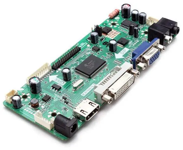 Main image of Taidacent Universal LVDS Controller Board 10-65 Inch LCD Screen HDMI DVI VGA to LVDS Driver Board DIY Notebook Display Kit (Single Drive Board)