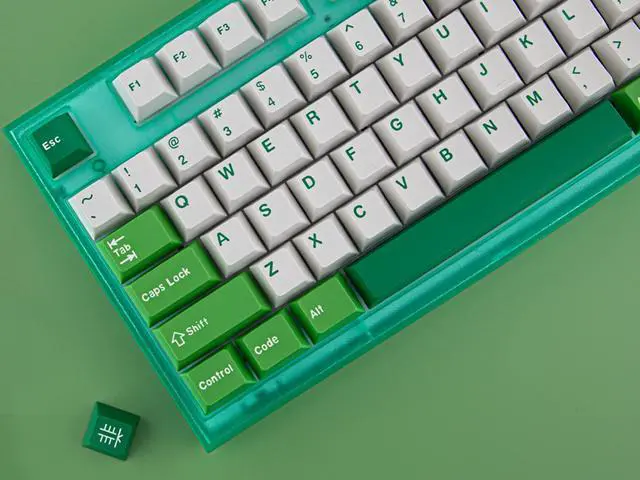 Main image of Custom Keycaps Cherry Profile 172 Keys Kit - ABS Double-Shot Keycap for ANSI & ISO Layout Mechanical Keyboards - Compatible with 60%, 65%, 75%, 80%, 100% Keyboards (Typewriter)