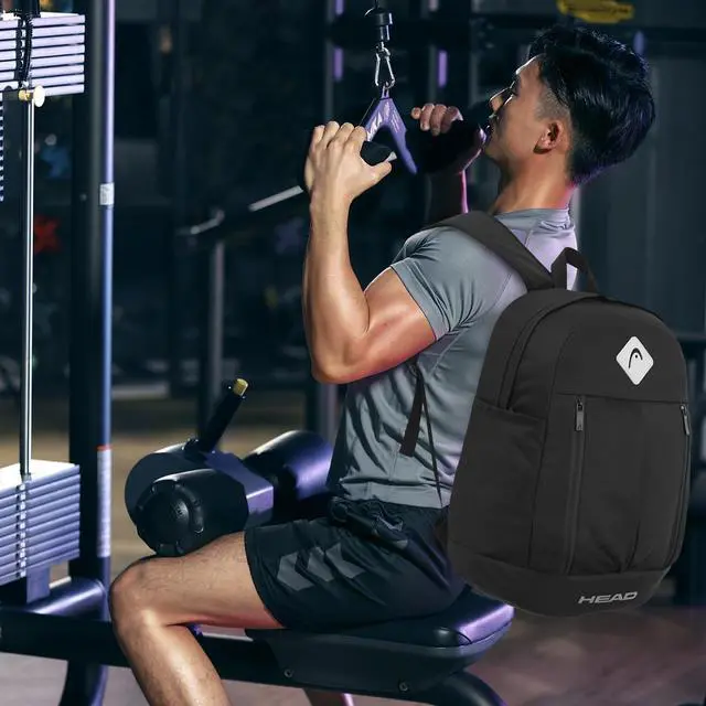 Alt view image 3 of 5 - HEAD 30L Waterproof Travel Backpack for Men, 15.6 inch Laptop Backpack, Casual Daypack Backpacks for Sport Gym/Workout/College