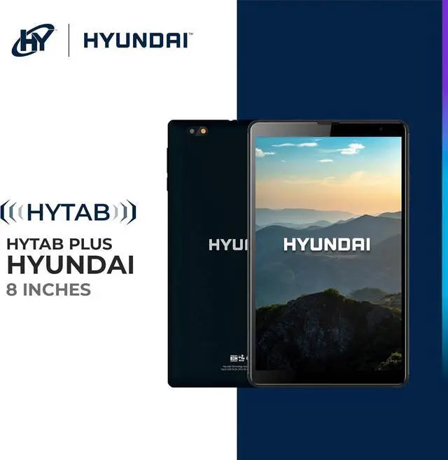 Alt view image 2 of 5 - HYUNDAI HyTab Pro 8LB1-TMO Tablet - 8" Full HD - Quad-core (4 Core) - 3 GB RAM - 32 GB Storage - Android 11-4G - Space Gray