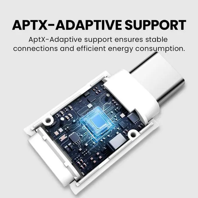 Alt view image 5 of 5 - Avantree C81-PC - USB-C Bluetooth 5.3 Adapter Dongle for PC & Mac, with aptX-Adaptive & Low Latency, Wireless Audio Transmitter to Bluetooth Headphones & Earbuds for Computer Desktop Music Work Calls