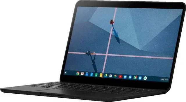 Main image of Google Pixelbook Go - 13.3" Lightweight Chromebook Laptop - Up to 12 Hours Battery Life - Intel Core M3, 64GB SSD, 8GB RAM Touch Screen - Just Black