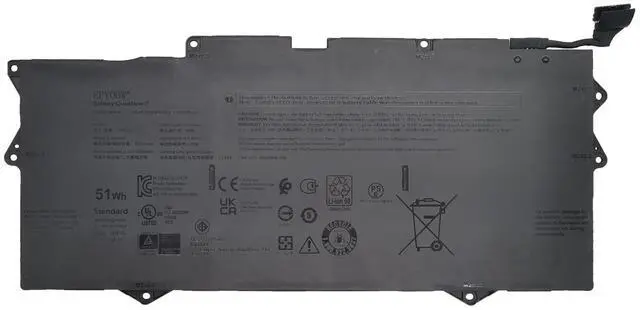 Main image of EPYOBW YM15G Laptop Battery 51Wh 4191mAh 3-Cell 11.55V Compatible with Dell XPS 13 9315 Series 0G9FHC G9FHC 0W6D4H W6D4H