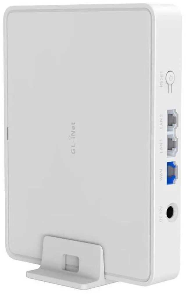 Main image of GL.iNet GL-B3000 (Marble) Wireless WiFi 6 Router with Wall-Mountable Photo Frame, Dual-Band AX3000, OpenVPN & WireGuard, Bark & AdGuard Home Parental Controls, OpenWrt, 3 Gigabit Ethernet Ports