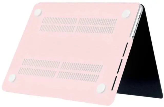Alt view image 5 of 5 - Se7enline Compatible with 2021-2024 MacBook Pro 14 inch Case Hard Shell Cover for 14-inch A2442 A2779 A2918 A2992 A3112 A3401 M4 M3 M2 M1&Keyboard Skin &Screen Protector &Dust Plug,Chalk Pink