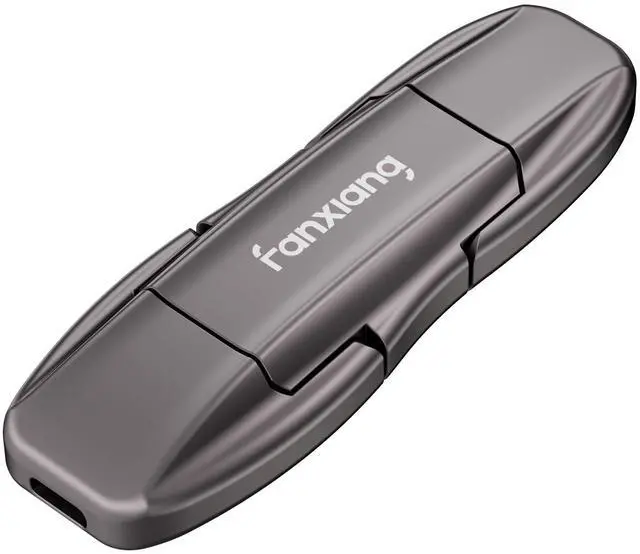 Main image of fanxiang Flash Drive 1TB, USB 3.2 Gen2 Up to 1050MB/s, USB Drive, USB A + Type C External Portable SSD for iPhone 15/Pro/Android Phone/Windows/MacPC/Laptops, FF952