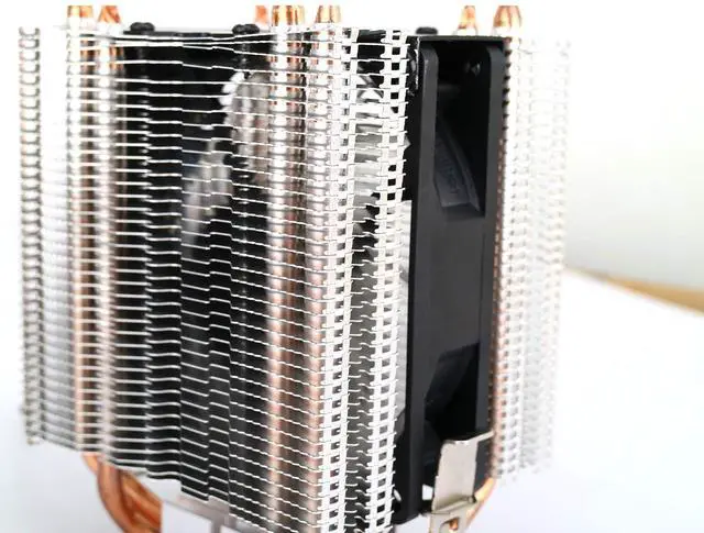 Alt view image 5 of 5 - CPU Cooler LED Fan CPU Cooler Dual Fan PC Heatsink, Outstanding Cooling Performance