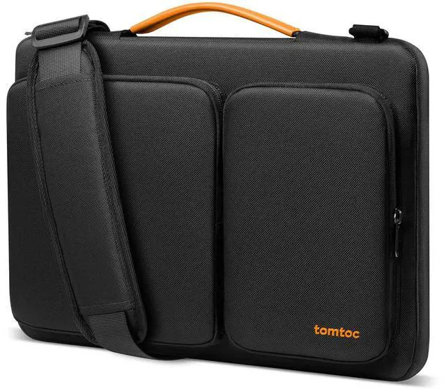 Main image of tomtoc 360 Protective Laptop Shoulder Bag for 15 Inch New MacBook Air M4 M3/A3114 M2/A2941 2025-2023, 15 Inch Microsoft Surface Laptop 6/5, Water-Resistant Accessory Case for MacBook Pro A1990 A1707