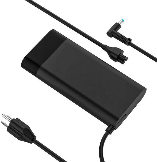 Main image of 90W 19.5V 4.62A AC Adapter Laptop Charger Fit for HP Spectre X360 13 15,Pavilion X360 11 13 14 15 17,HP Stream 11 13 14 Elitebook 740015-001 710413-001 PPP009C Power Supply Cord 4.5 * 3.0mm Blue Tip