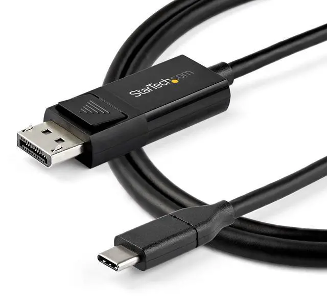 Alt view image 4 of 5 - 6.6 ft. (2 m)?USB-C to DisplayPort 1.4 Cable?- Bi-Directional