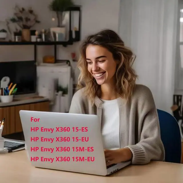 Alt view image 3 of 5 - Replacement LCD Back Cover for HP Envy X360 15-ES 15-EU 15M-ES 15M-EU 15m-es0013dx 15m-es0023dx 15M-ES1013DX 15M-ES1023DX Series Laptop Rear Top Lid M45477-001 Brown