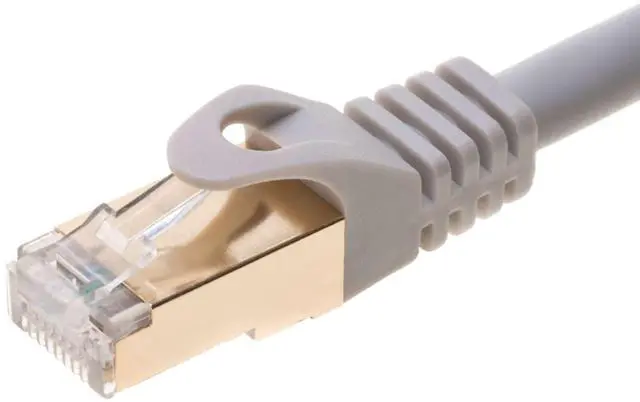 Alt view image 2 of 5 - Cables Direct Online 100FT S/FTP Cat7 Copper Network Ethernet Patch Cable, Internet Wire, Compatible with PC, Laptop, Modem, Router, TVs, Printer Cord, Consoles for Home and Office (100ft, Gray)