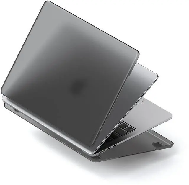 Main image of Satechi Eco Hardshell Case Compatible with MacBook Air 13-inch (M2 2022, M3 2024, M4 2025), Slim & Lightweight, Hub-Friendly Design, Dark