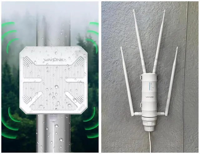 Main image of WAVLINK AX3000 Outdoor WiFi 6 Repeater,2024 AC1200 Outdoor WiFi Extender