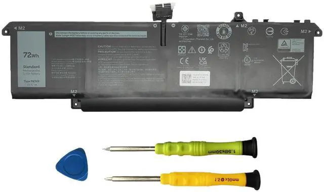 Main image of AOMKA 72Wh P83V9 Laptop Battery Replacement for Dell Precision 5470 5480 5490 Series Notebook P154G P154G001 P154G002 CDTT2 41CP8/61/60 15.4V 4442mAh 4-Cell