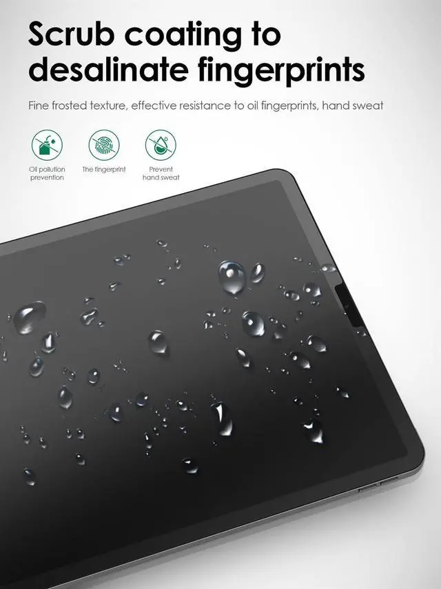 Alt view image 4 of 5 - LENTION Screen Protector Compatible with iPad Pro 11 Inches 2018/2020/2021, New iPad Air4 10.9 Inches,1pack