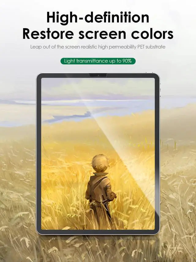 Alt view image 5 of 5 - LENTION Screen Protector Compatible with iPad Pro 11 Inches 2018/2020/2021, New iPad Air4 10.9 Inches,1pack