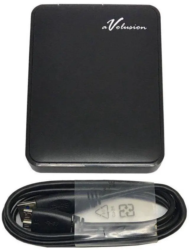 Alt view image 5 of 5 - Avolusion 1TB USB 3.0 Portable External Gaming Hard Drive (for PS4, Pre-Formatted) HD250U3-Z1