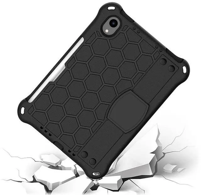 Alt view image 3 of 5 - Sahara - DualShock Series Case for iPad Mini (A17 Pro) and iPad Mini (6th Generation 2021), Black, (TB00053)