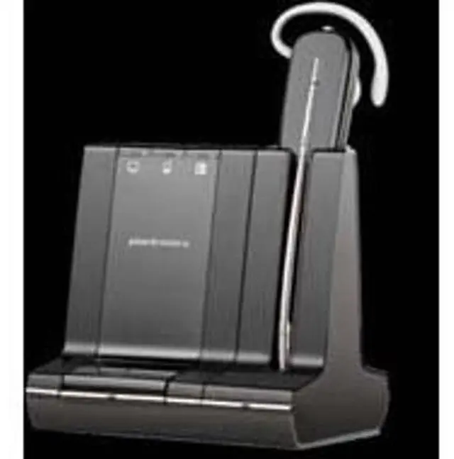 Alt view image 5 of 5 - Plantronics SAVI W740-M Wireless DECT Headset, 84001-12 (Wireless DECT Headset)