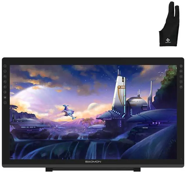 Main image of GAOMON PD2200 130% sRGB Full-Laminated Pen Display with 8192 Battery-Free Tilt-Support Stylus 8 Touch Buttons -21.5'' Graphics Drawing Tablet Monitor with Adjustable Stand and Two Finger Glove