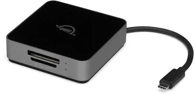 Main image of OWC Atlas Dual CFexpress Type B & SDXC UHS-II Card Reader - Bus Powered by USB-C - Compatible with Mac/Windows/iPad/Chrome OS