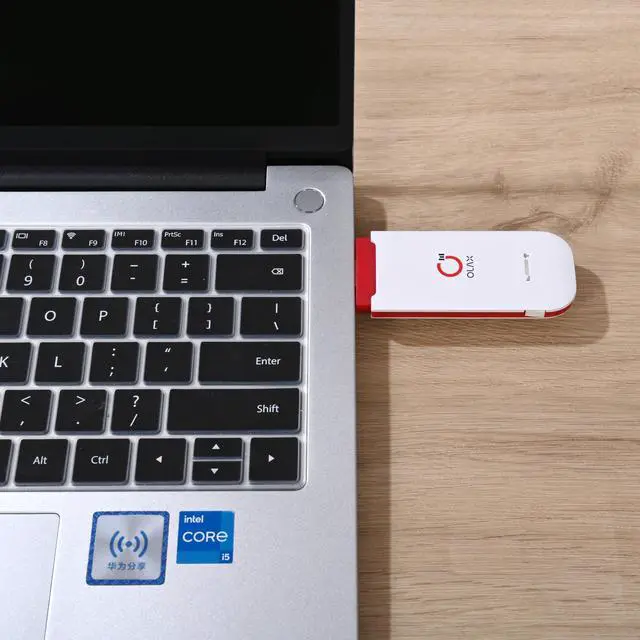 Alt view image 2 of 5 - 4G LTE-Advanced USB WiFi Dongle & Mobile Hotspot Router  Portable Modem with Pre-Installed Spectruym Smart SIM Card  Ideal for Travel and Business