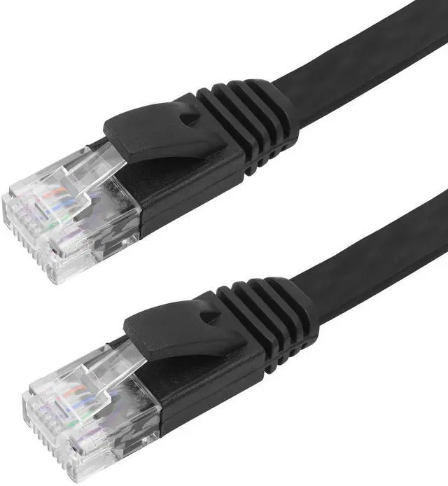 Alt view image 4 of 5 - REXUS 2-Pack Retractable Cat 6 Flat Ethernet Network Cable 6.6 FT, 10 Gigabit High Speed LAN Wires Internet Patch Cable with RJ45 Connector for Xbox,PS4,Router, Modem,Switch(C6R22Z)