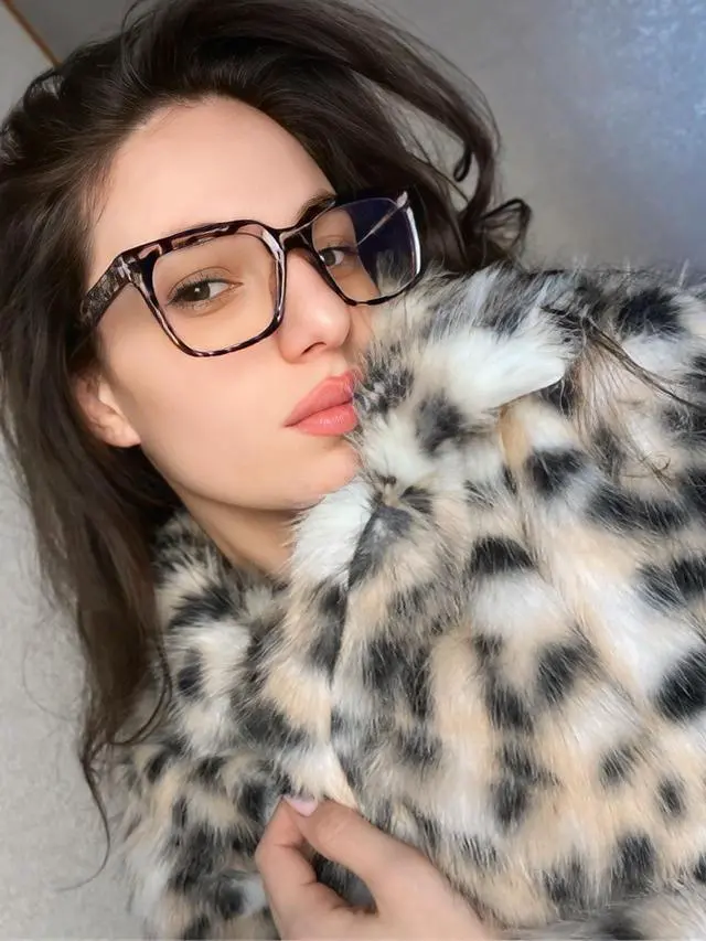 Alt view image 3 of 5 - VISOONE 2 Pack Rectangle TR90 Blue Light Blocking Glasses Computer Eyewear with Preppy Look for Women and Men Cougar