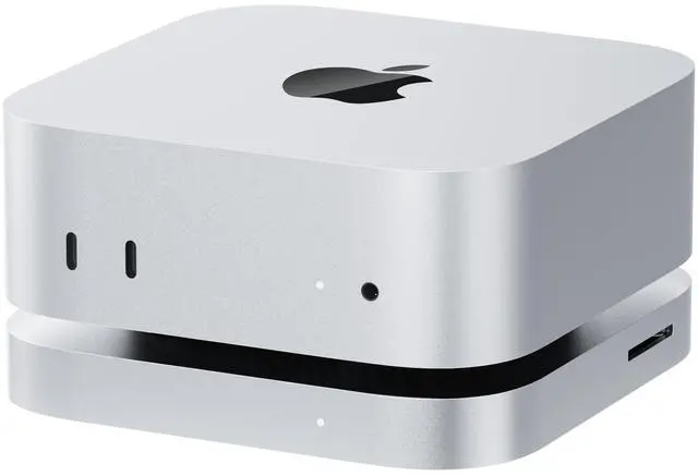 Main image of BEELINK EX Mate Mini-B for Mac mini M4 Dock,80Gbps Aluminum Alloy Stand with M.2 PCle SSD Solt (up to 8TB), USB-C*1USB-A 3.0 * 22.5G LAN*1SD4.0 * 1Type-C(PD3.0)*1, Audio Jack