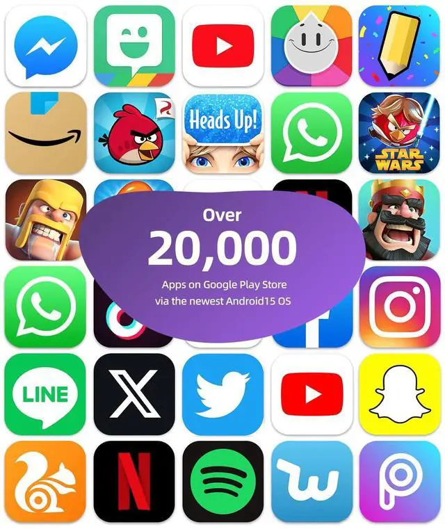 Alt view image 5 of 5 - plimpton 2025 Upgraded Kids Tablet, 10 Inch Android 15 Tablet for Kids with Case Included, Octa-Core, Google Kids Space, Parental Control, 4GB+64GB, WiFi, BT5.3, YouTube, Gift for Toddler