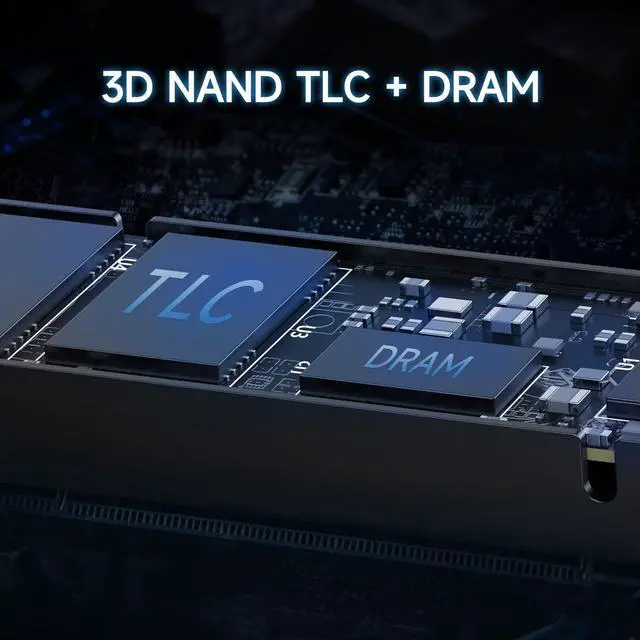 Alt view image 5 of 5 - fanxiang S770 1TB NVMe M.2 SSD for PS5 - with Heatsink and DRAM, Up to 7300MB/s, PCIe 4.0, Suitable for PS5 Memory Expansion, Game Enthusiasts, IT Professionals