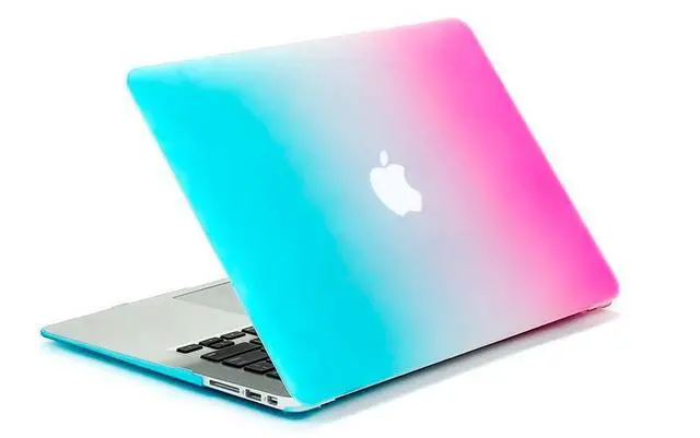 Alt view image 5 of 5 - Se7enline Compatible with MacBook Air 11 inch Case A1465/A1370 2010/2011/2012/2013/2014/2015/2016 Laptop Hard Shell Case&Sleeve Bag&Keyboard Cover Skin&Screen Protector&Dust Plug,Rainbow