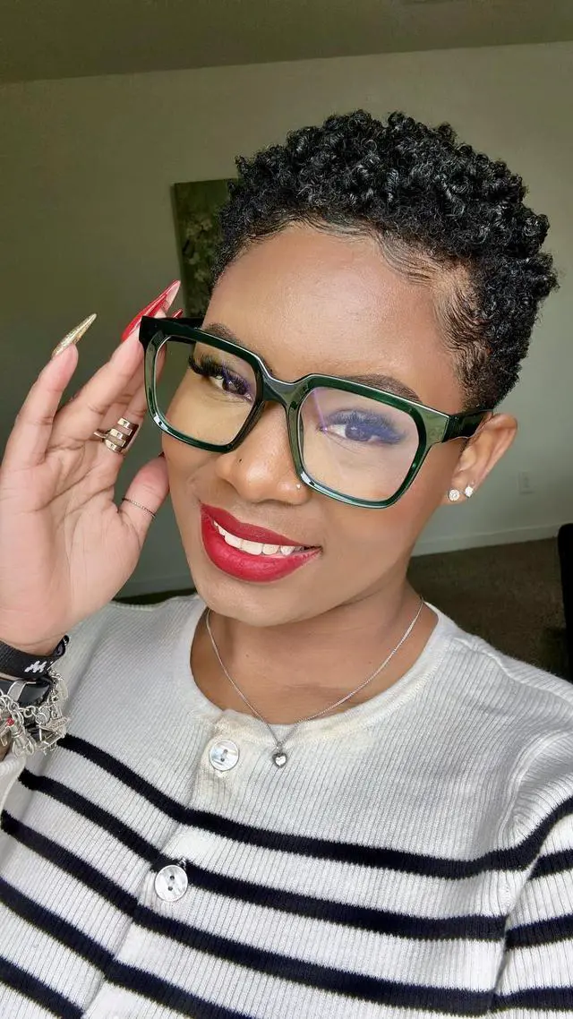 Alt view image 2 of 5 - VISOONE 2 Pack Rectangle TR90 Blue Light Blocking Glasses Computer Eyewear with Preppy Look for Women and Men Cougar