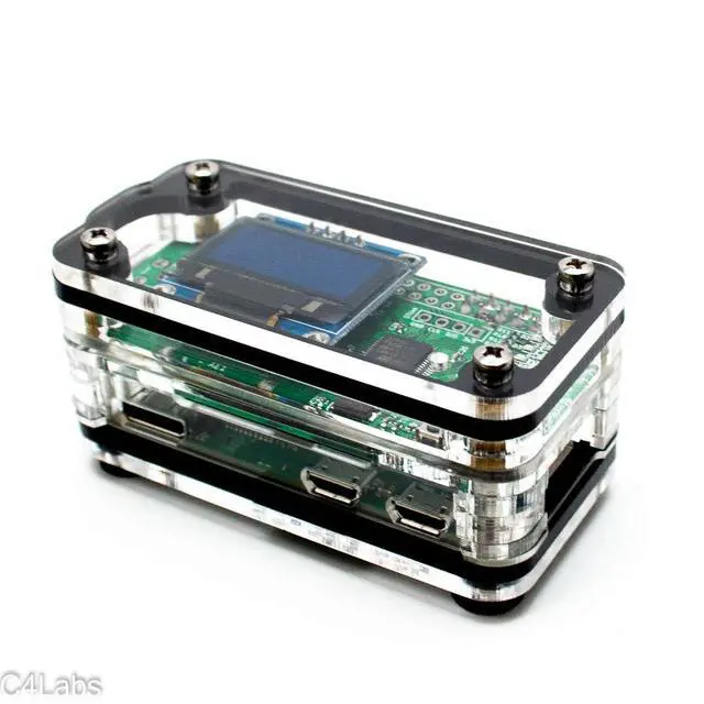 Alt view image 3 of 5 - C4Labs - JRZ-1S case for Raspberry Pi Zero/Zero W & JumboSPOT or Lonestar MMDVM Simplex