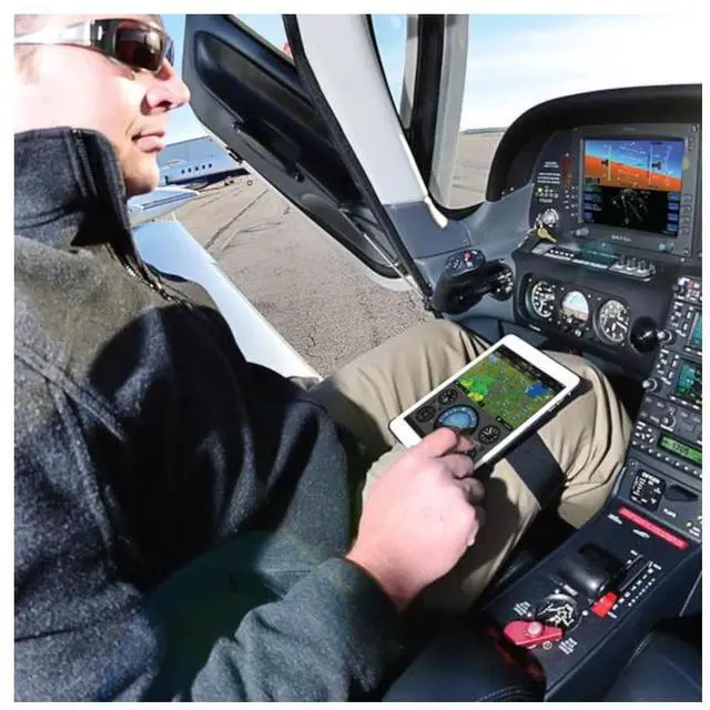 Alt view image 5 of 5 - MYGOFLIGHT Pilot Kneeboard and Mountable Everyday Case Designed for iPad Mini 6 and Apple A17 Pro  Compatible with MGF Yoke and Suction Cup Sport Mounts and Sport Adapters