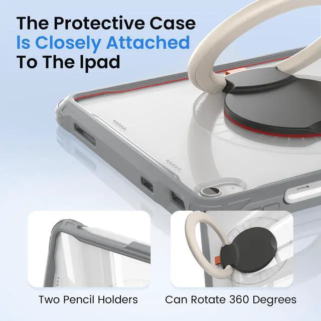 Alt view image 4 of 5 - Pepkoo Ipad A16 Case, Suitable for Ipads(A16),10th Ipad Case, Ipads 10.9 Inch Cases Comes with Vent Holes to Provide Heat Dissipation for Your Equipment.