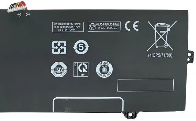 Alt view image 3 of 5 - FCZFCZ AA-PBMN4VN Battery 68Wh Replacement for Samsung Galaxy Book Pro 360 NP950QCG / 360 15 NP950QDB / Pro Evo 15 NP950XDB / Book3 360 15 NP750QFG /Book4 360 15 NP750QGK Series 15.44V